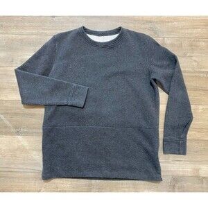 Lululemon Yes Fleece Womens 10 Pullover Crewneck Sweatshirt Inside Pocket